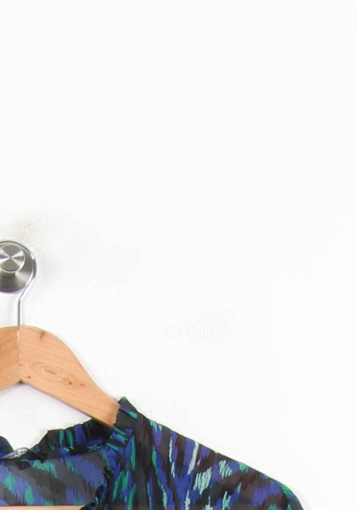 Blouse Bleu et Noir - Taille L/40