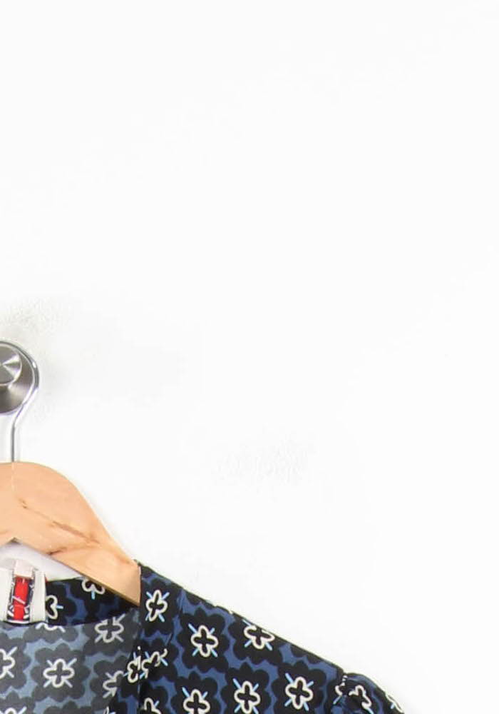 Robe Longue Bleu et Blanc - Taille S/36