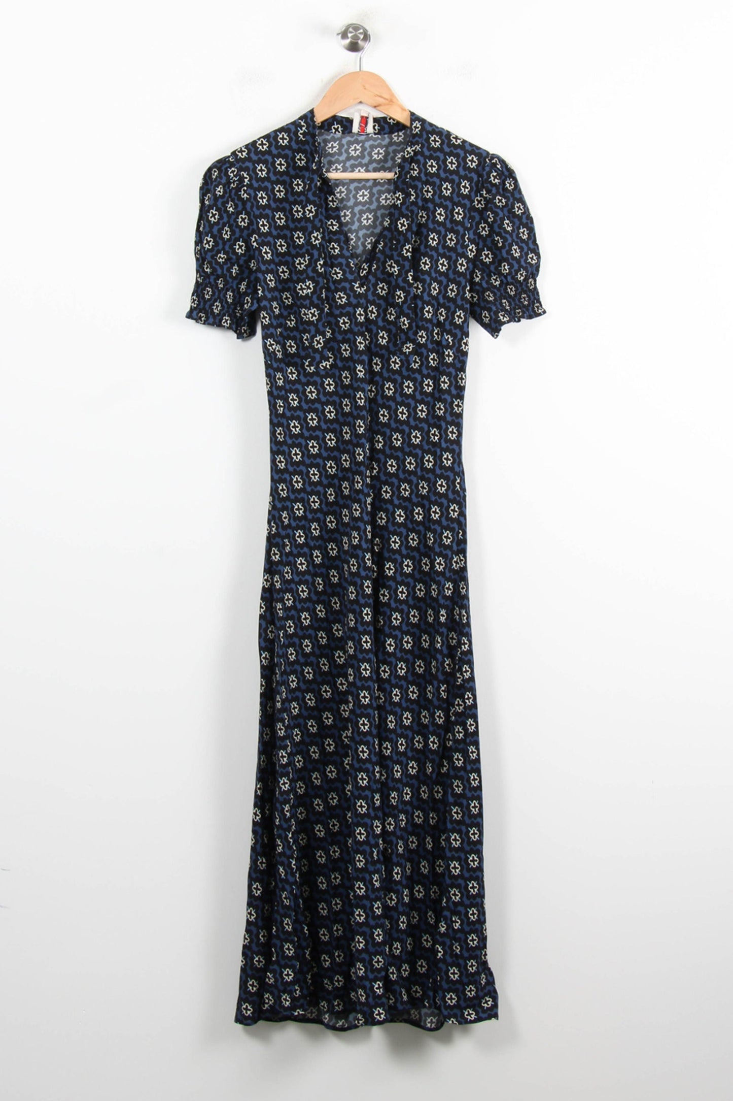 Robe Longue Bleu et Blanc - Taille S/36