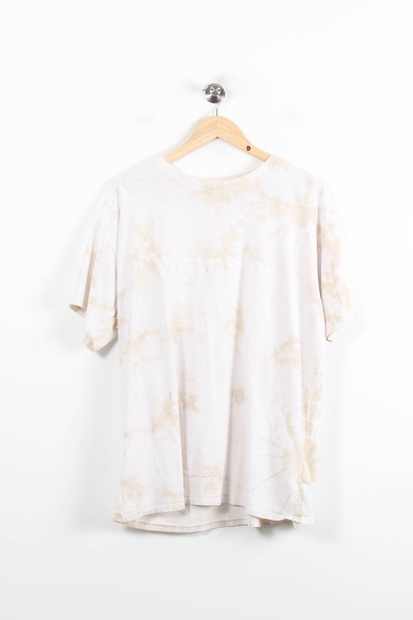 Tee-shirt Beige et Blanc - Taille S/36