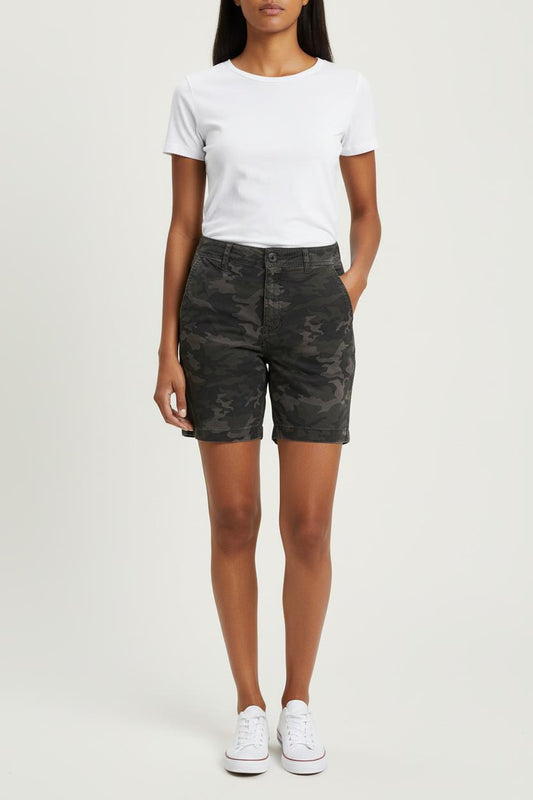 Bermuda Camouflage Multicolore - Taille M/38