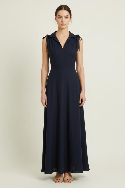 Robe Longue Bleue - Taille S/36