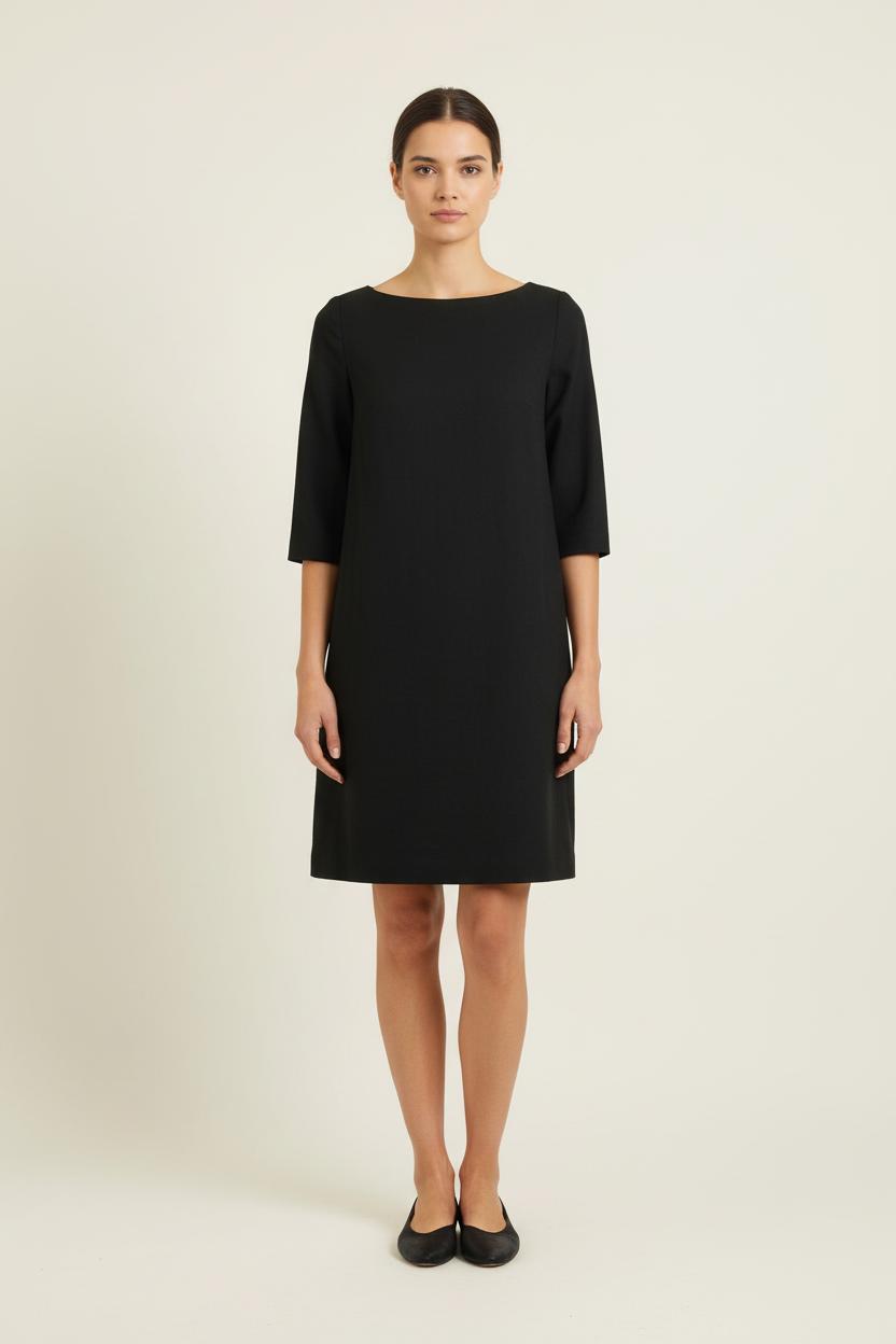 Robe Droite Noire - Taille S/36