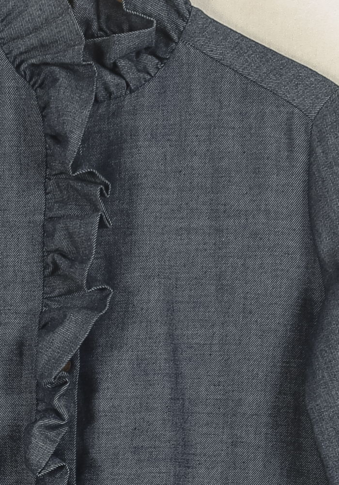 Robe Chemise Bleue - Taille S/36