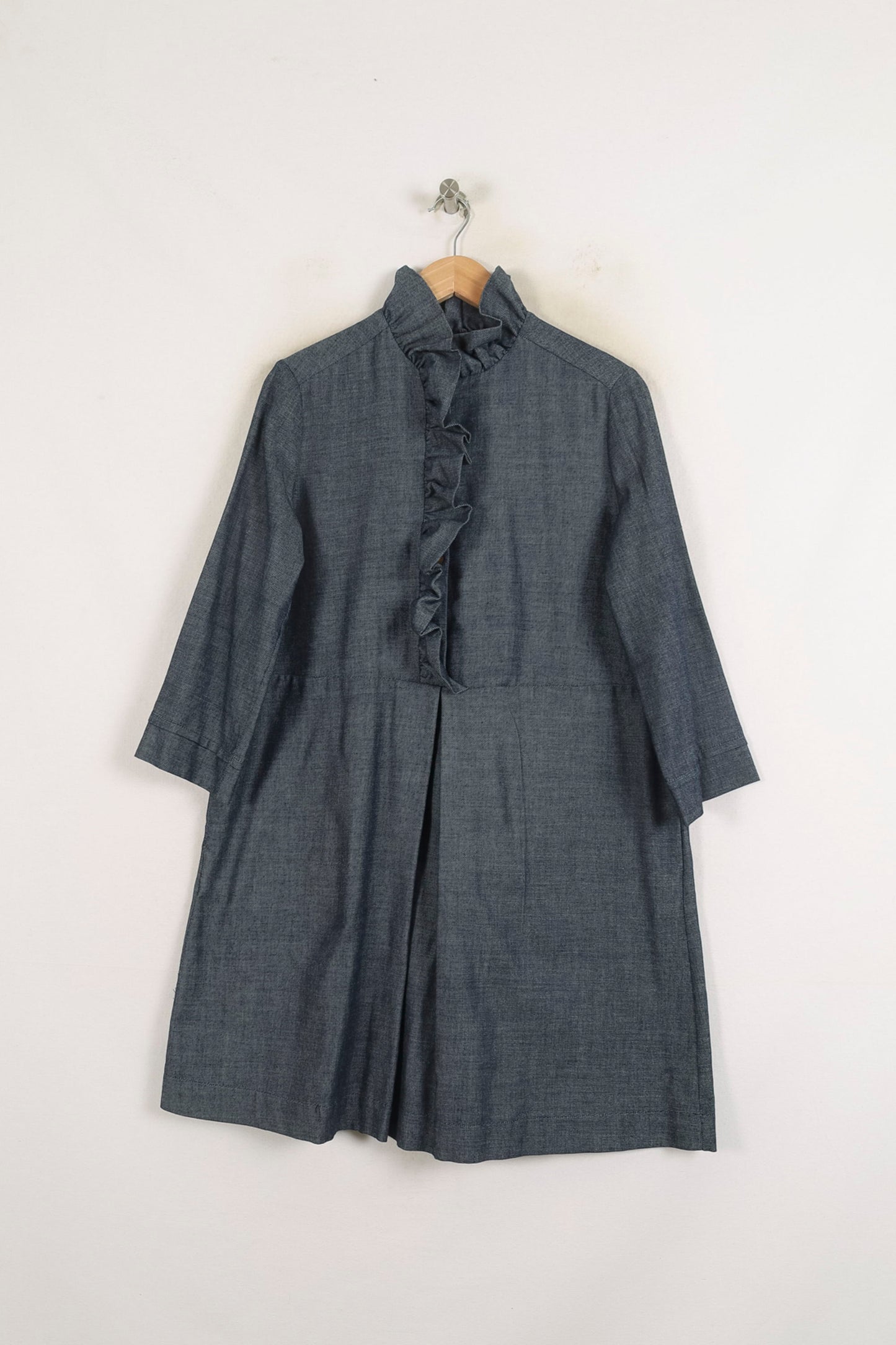 Robe Chemise Bleue - Taille S/36