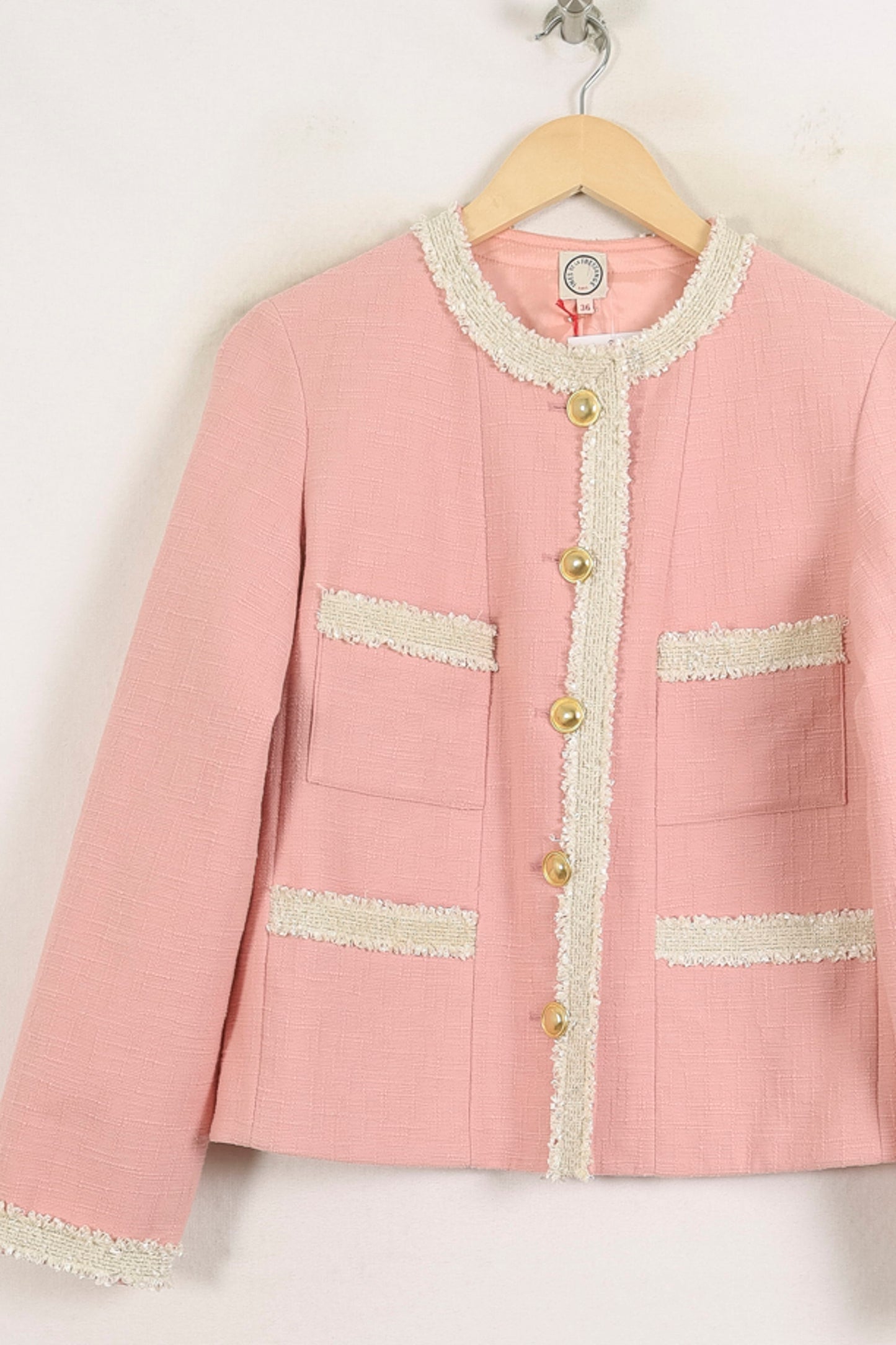 Veste Rose et Blanche - Taille S/36
