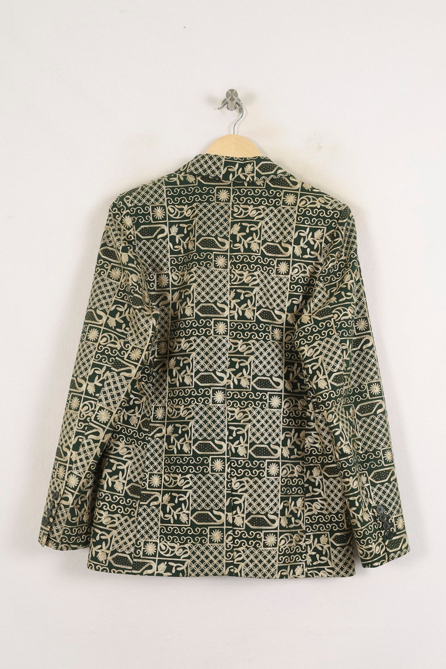 Blazer Vert et Beige - Taille M/38