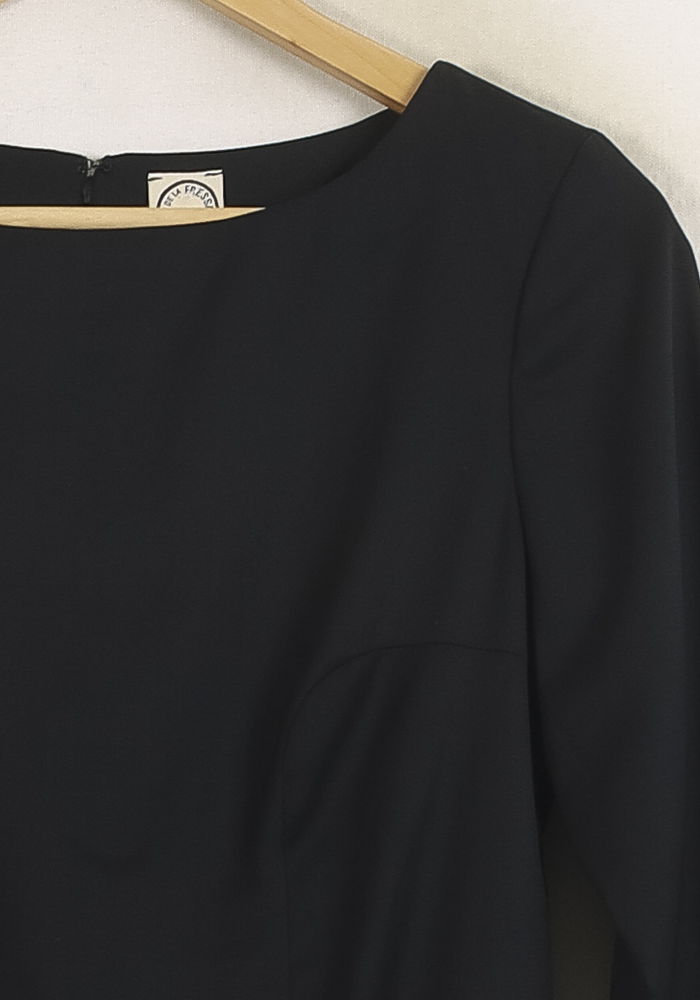 Robe Droite Noire - Taille S/36