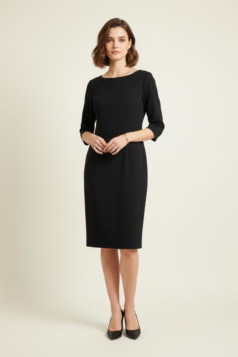 Robe Droite Noire - Taille S/36