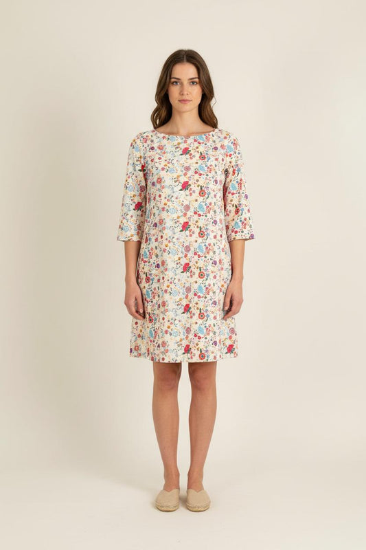 Robe Droite Multicolore - Taille S/36