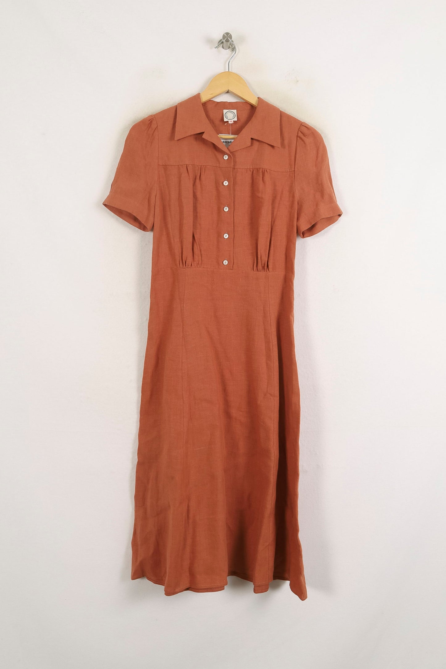 Robe Midi Marron - Taille S/36