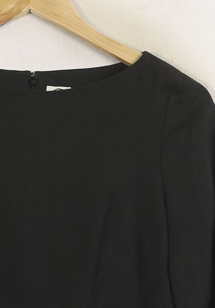 Robe Droite Noire - Taille S/36