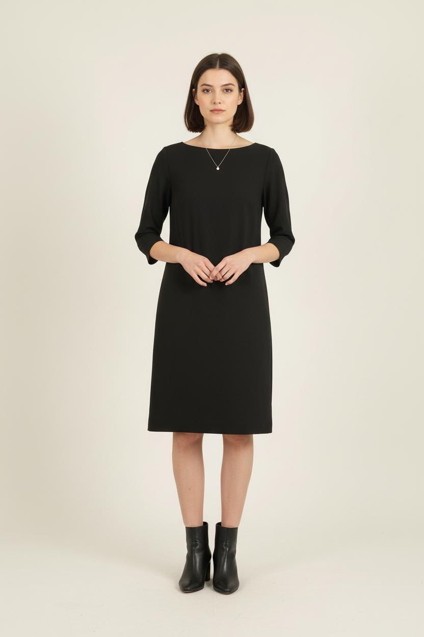 Robe Droite Noire - Taille S/36