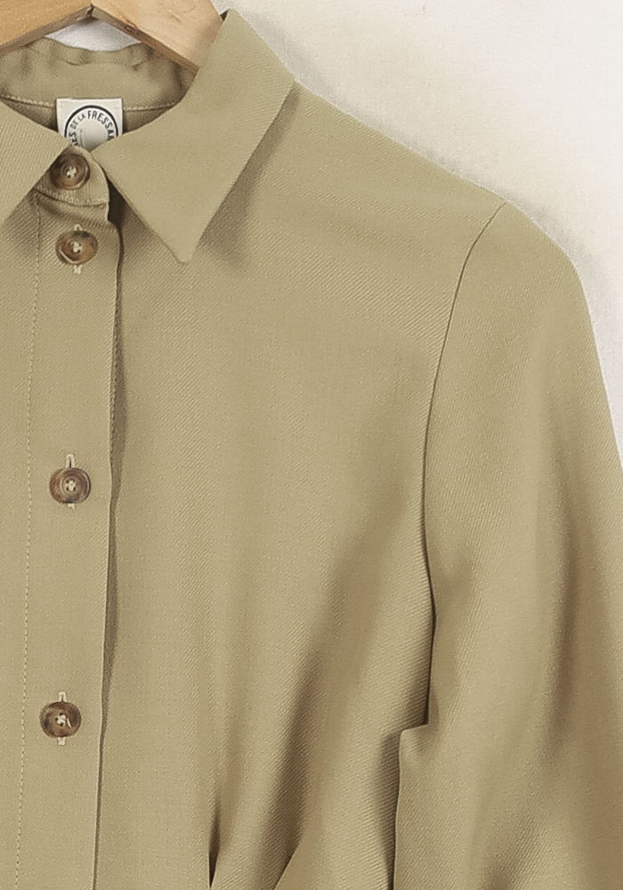 Robe Chemise Beige - Taille S/36