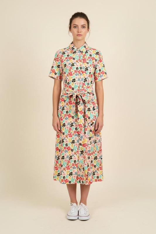 Robe Chemise Multicolore - Taille S/36