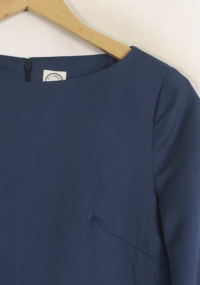 Robe Droite Bleue - Taille S/36