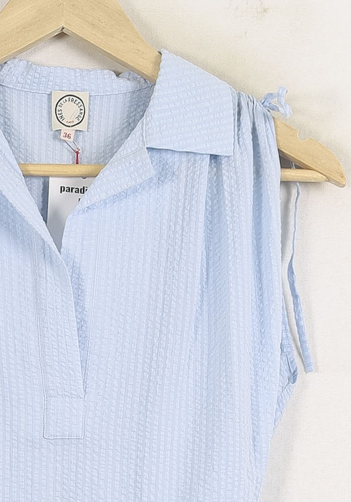 Robe Midi Bleue - Taille S/36