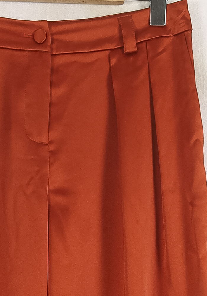 Pantalon Large Bordeaux - Taille M/38