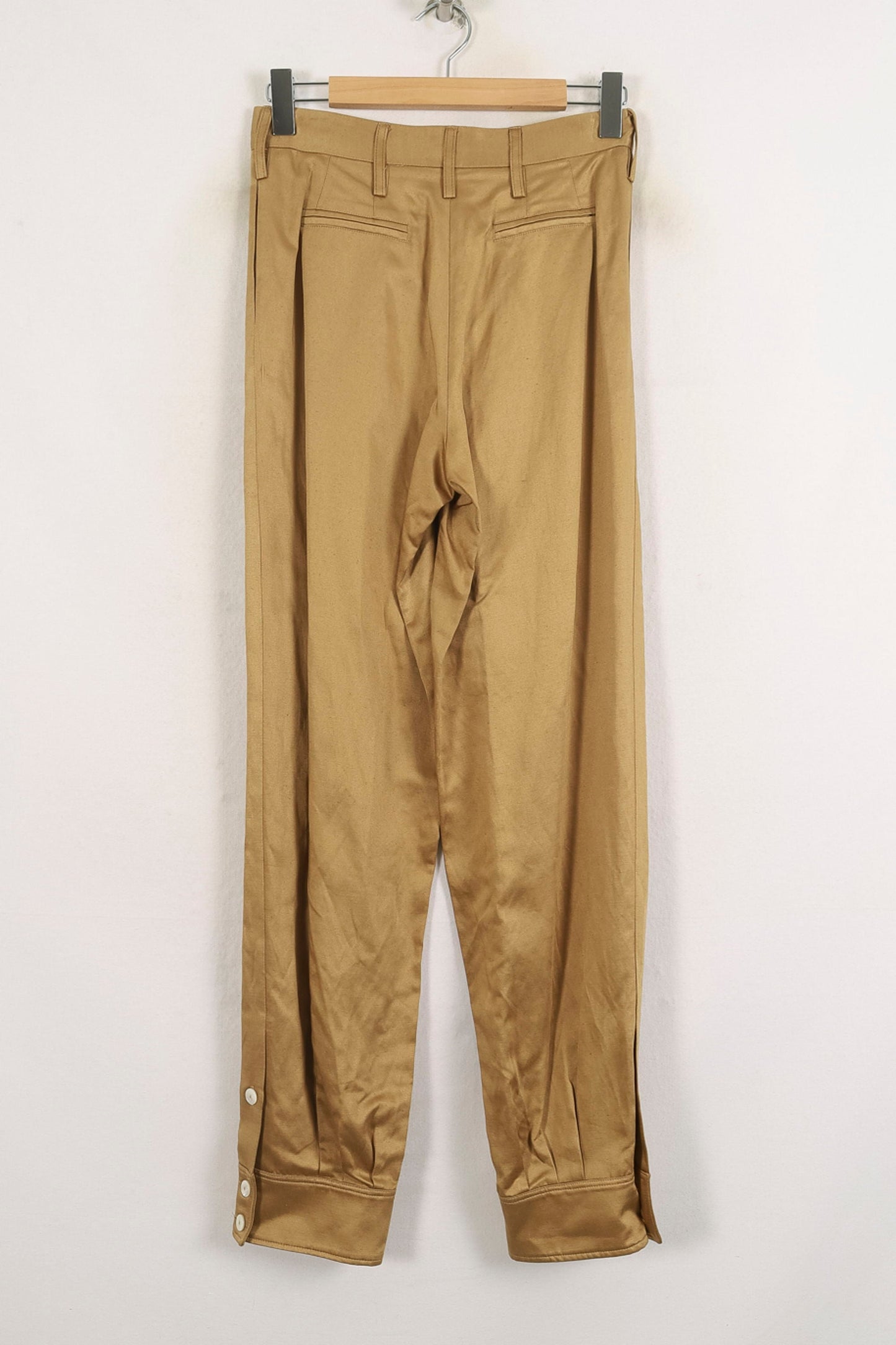 Pantalon Cigarette Beige - Taille S/36