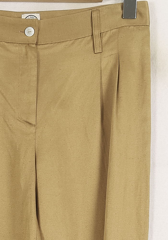 Pantalon Cigarette Beige - Taille S/36