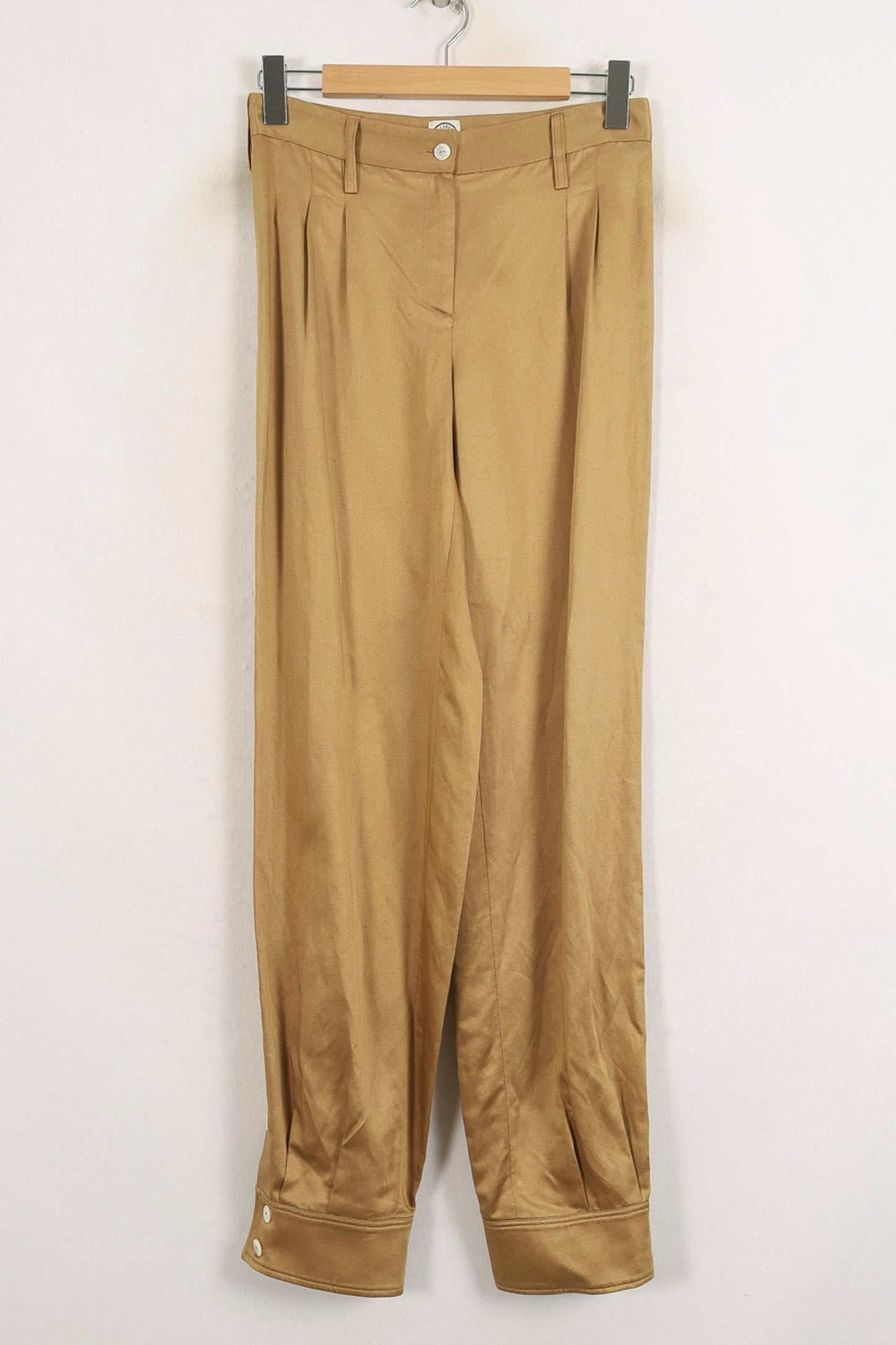 Pantalon Cigarette Beige - Taille S/36
