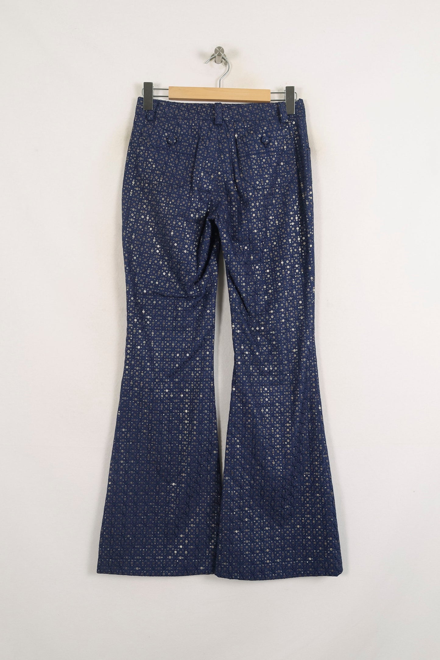 Pantalon Évasé Bleu - Taille S/36