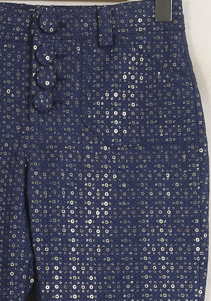 Pantalon Évasé Bleu - Taille S/36