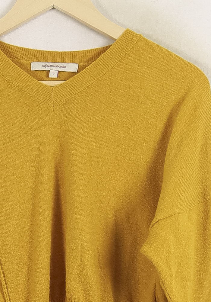 Pull Jaune - Taille S/36
