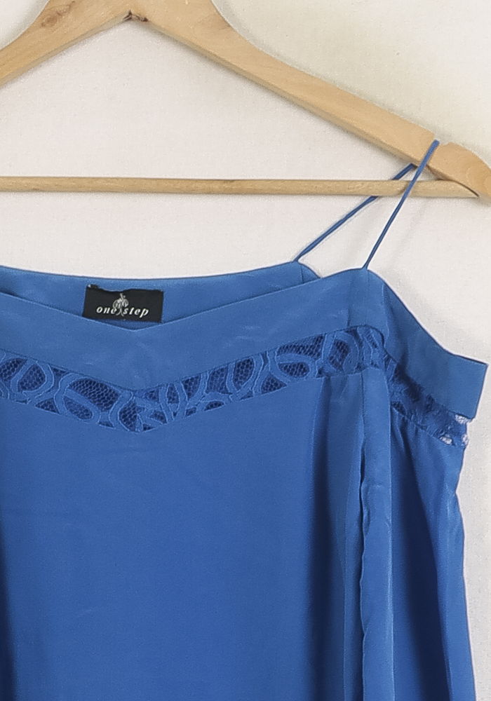 Blouse Bleue - Taille XS/34