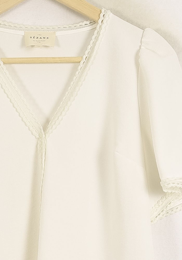 Blouse Blanche - Taille XS/34