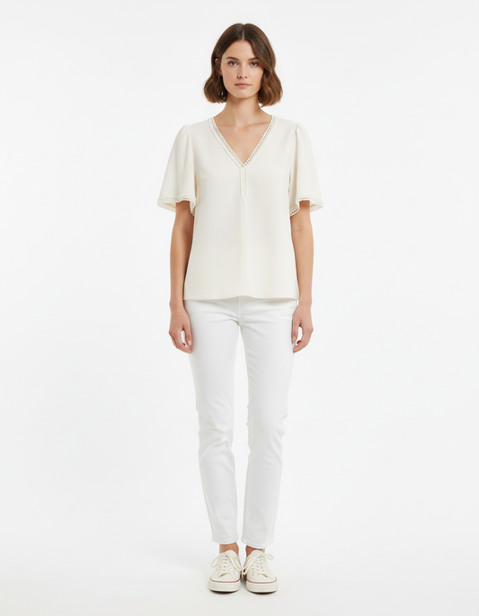 Blouse Blanche - Taille XS/34