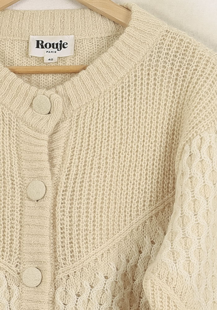 Gilet beige - Taille L/40