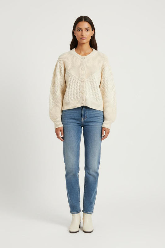 Cardigan Beige - Taille L/40