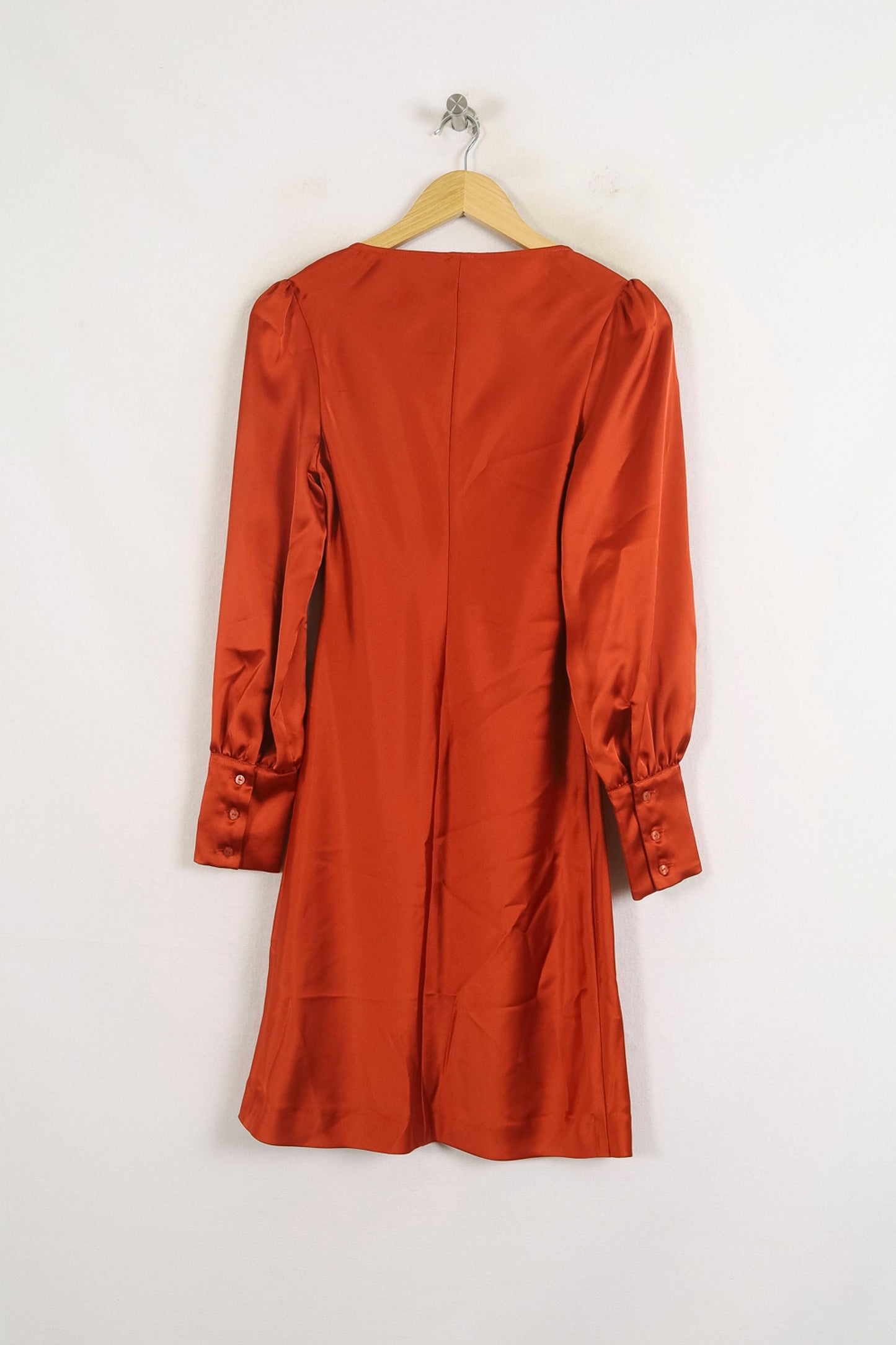 Robe Droite Bordeaux - Taille S/36