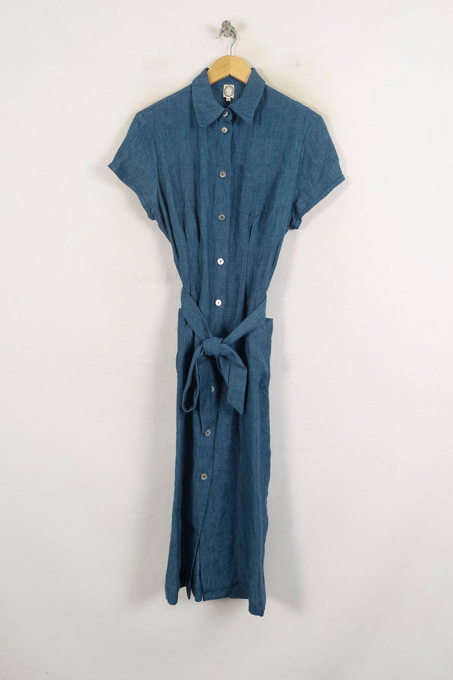 Robe Chemisier Bleue - Taille S/36