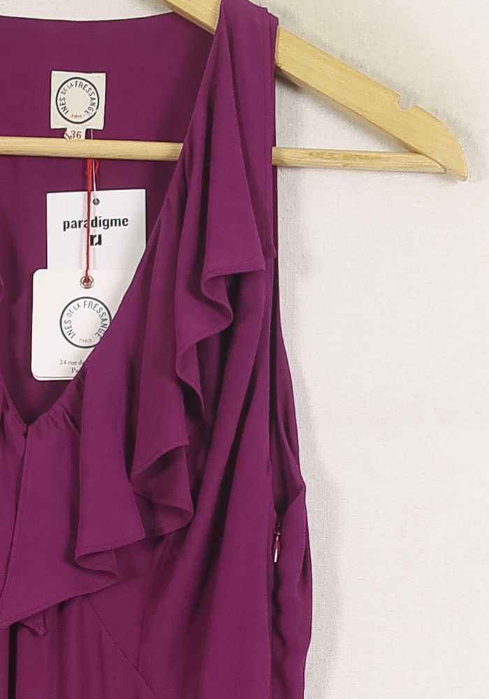 Robe Longue Violette - Taille S/36