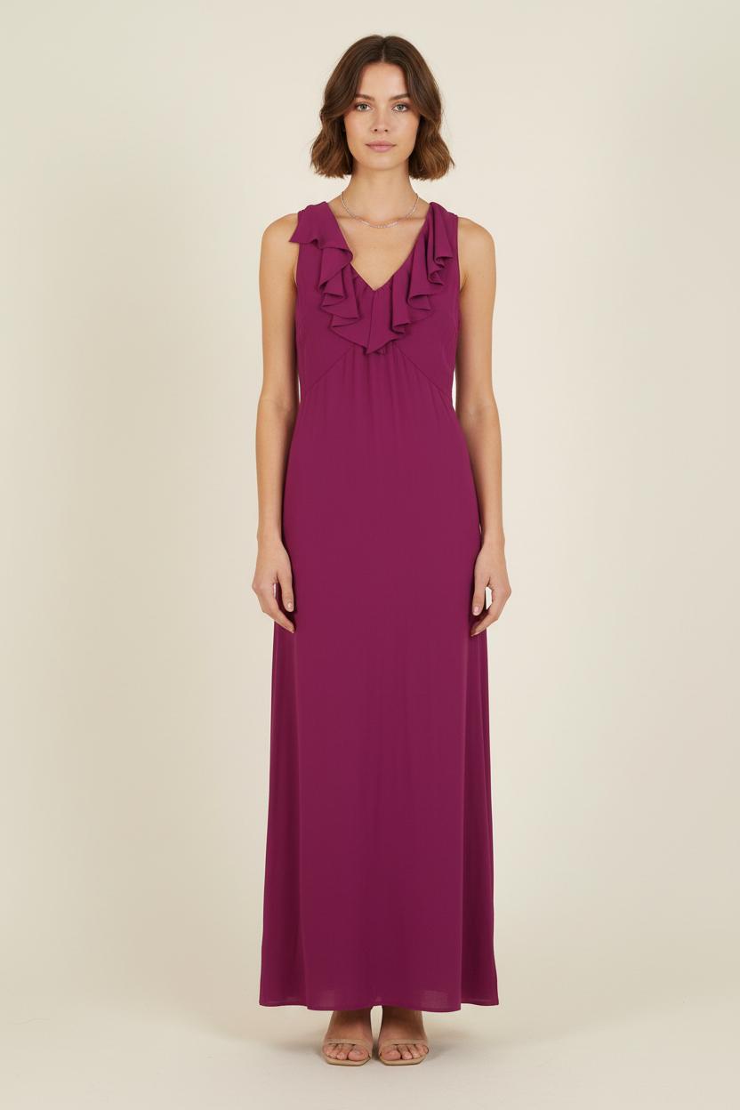 Robe Longue Violette - Taille S/36