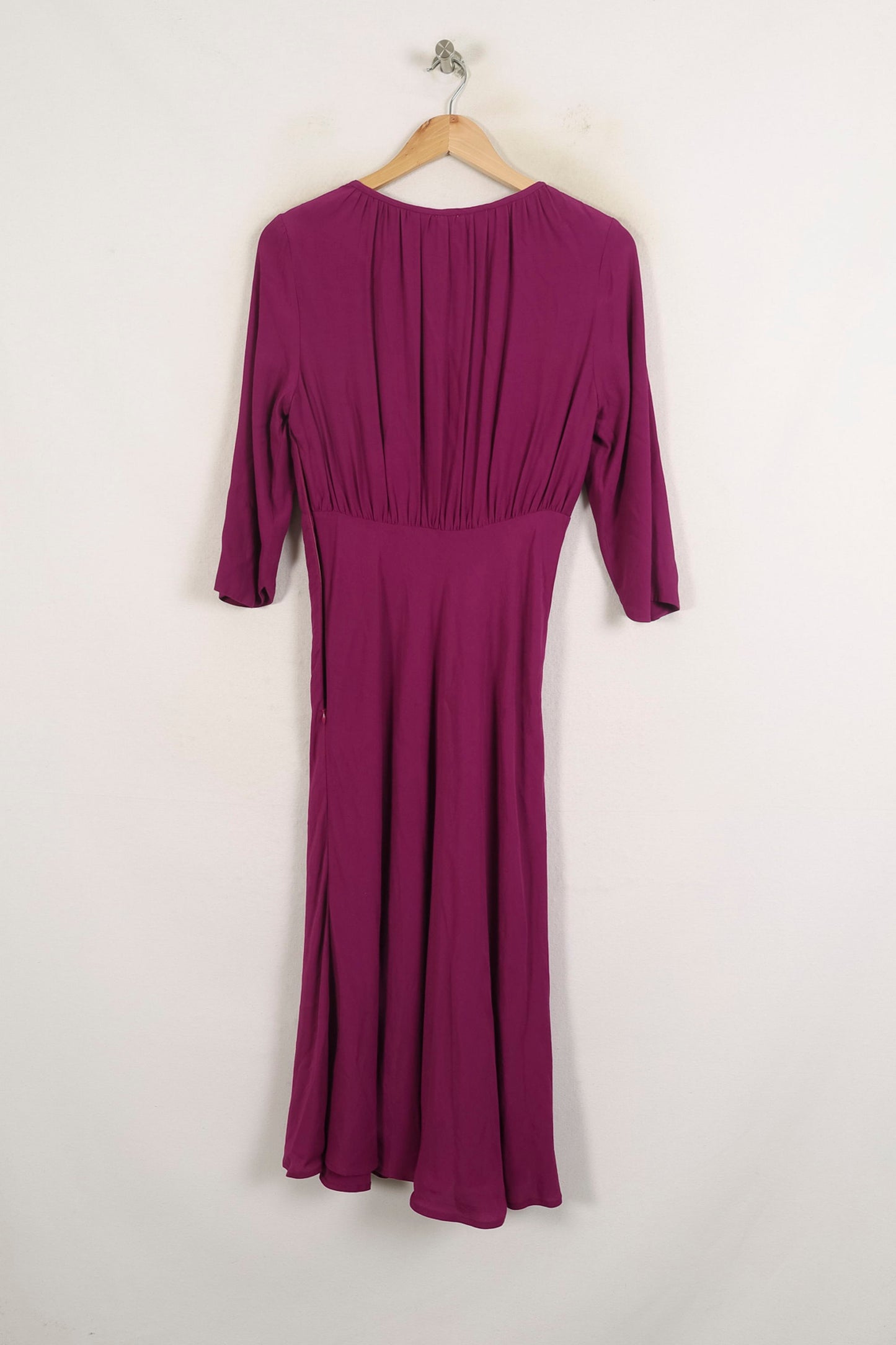 Robe Midi Violette - Taille S/36
