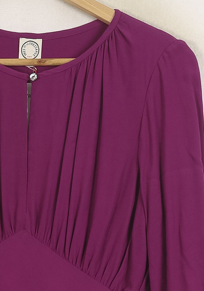 Robe Midi Violette - Taille S/36