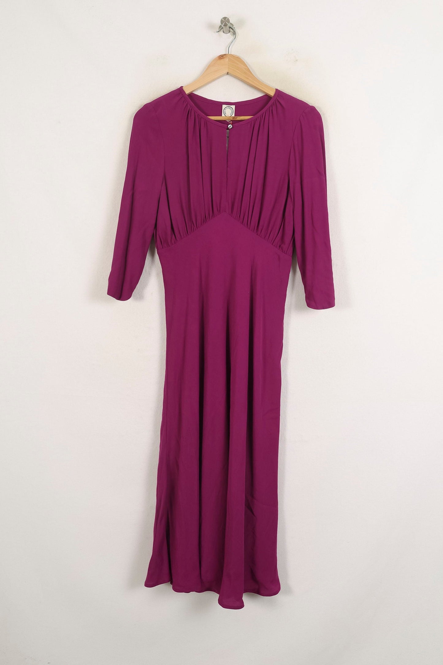 Robe Midi Violette - Taille S/36