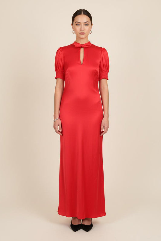 Robe Longue Rouge - Taille S/36