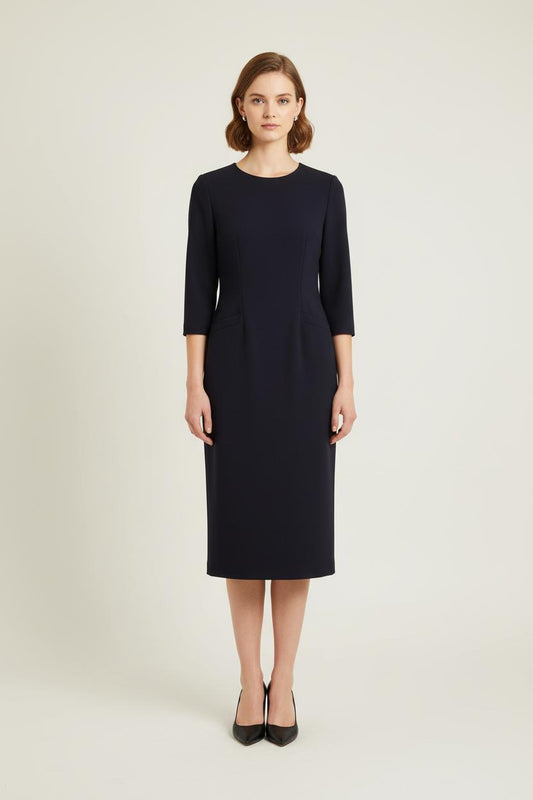 Robe Midi Bleue - Taille S/36