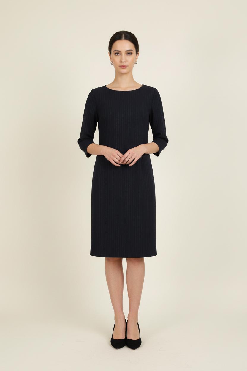 Robe Droite Bleue - Taille S/36