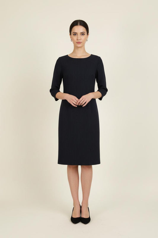 Robe Droite Bleue - Taille S/36