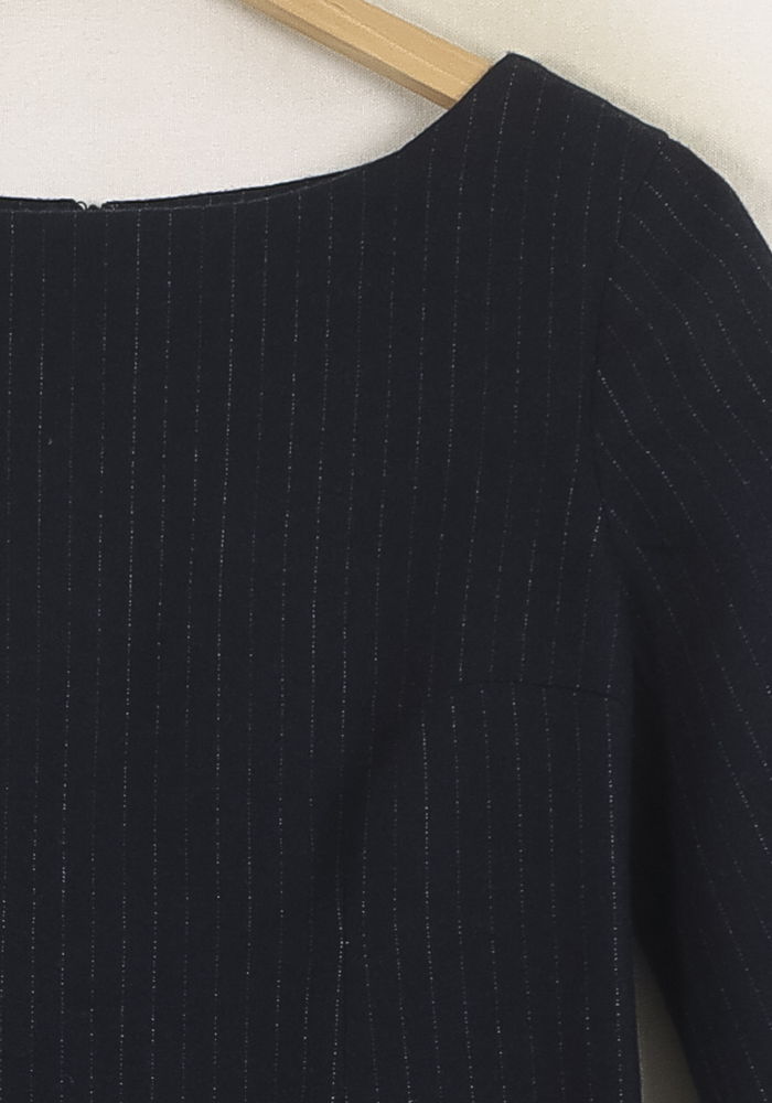 Robe Droite Bleue - Taille S/36