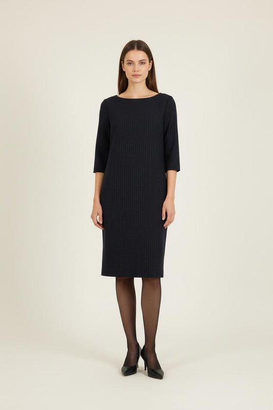 Robe Droite Bleue - Taille S/36