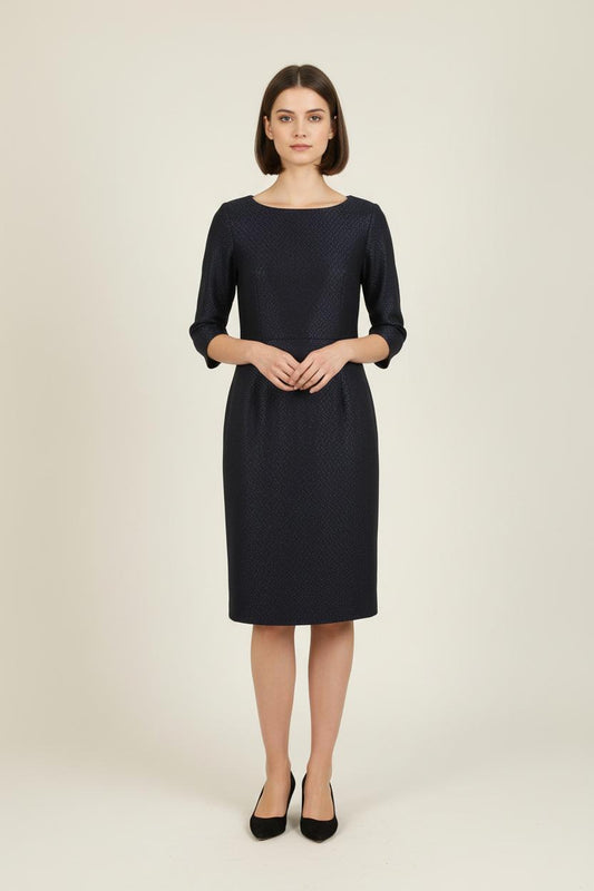 Robe Droite Bleue - Taille S/36