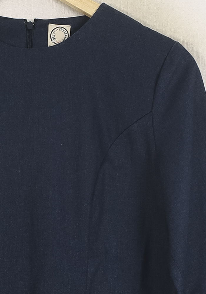 Robe Droite Bleue - Taille S/36