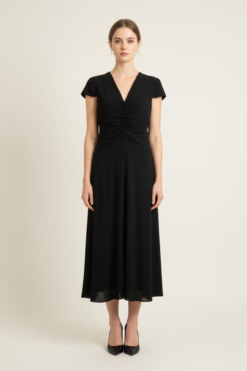 Robe Longue Noire - Taille S/36