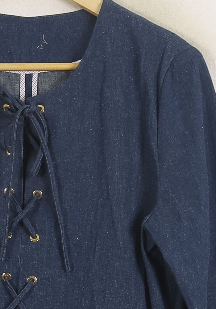 Robe Droite Bleue - Taille S/36